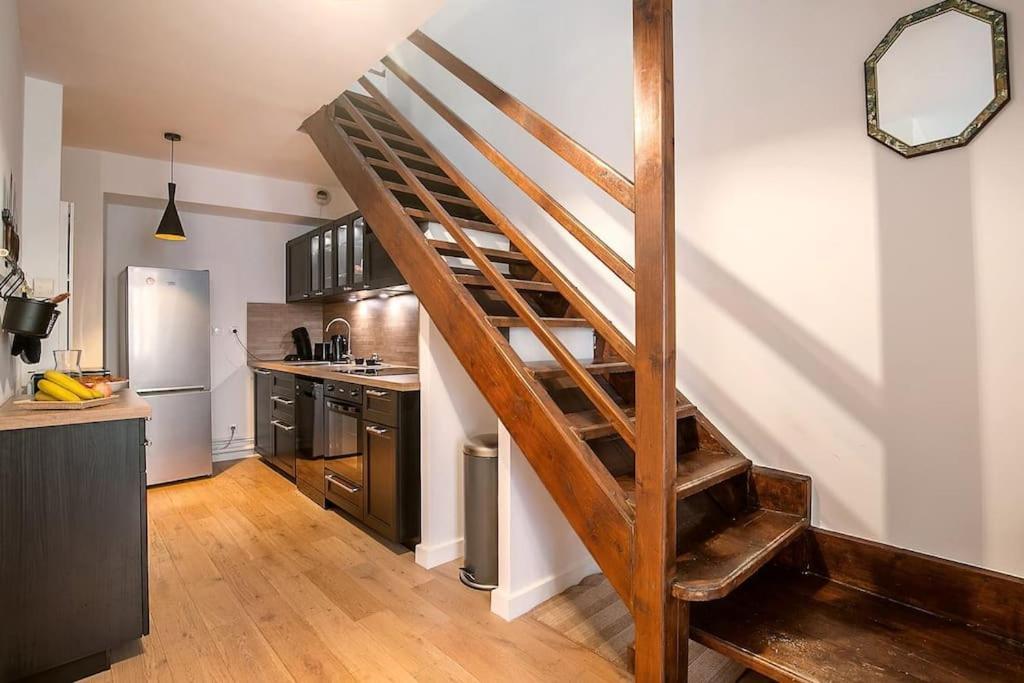 Rare Appart 2 Chambres En Duplex Design Au Panier Marsiglia Esterno foto