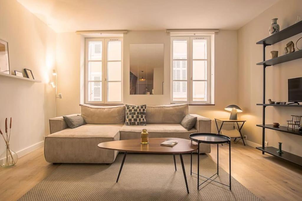 Rare Appart 2 Chambres En Duplex Design Au Panier Marsiglia Esterno foto