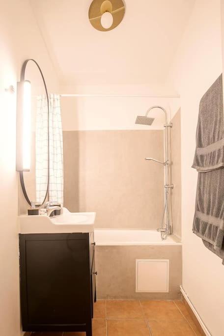 Rare Appart 2 Chambres En Duplex Design Au Panier Marsiglia Esterno foto