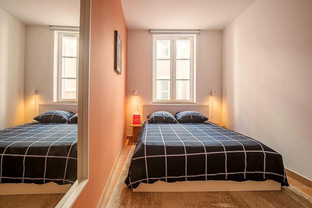 Rare Appart 2 Chambres En Duplex Design Au Panier Marsiglia Esterno foto